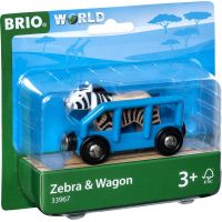 Brio World Zebra a vagónek 3