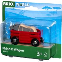 Brio World Nosorožec a vagónek 4