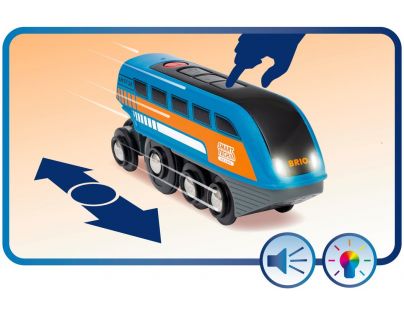 Brio World Smart Tech Sound Cestovní set s tunely