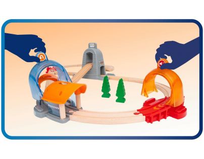 Brio World Smart Tech Sound Cestovní set s tunely