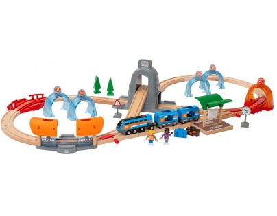 Brio World Smart Tech Sound Cestovní set s tunely
