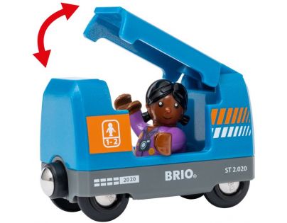 Brio World Smart Tech Sound Vlaková stanice s tunelem