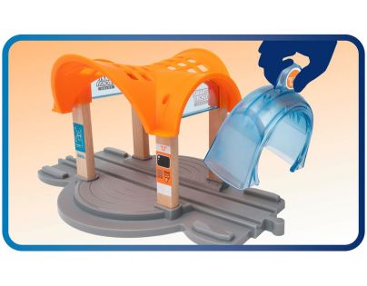 Brio World Smart Tech Sound Vlaková stanice s tunelem