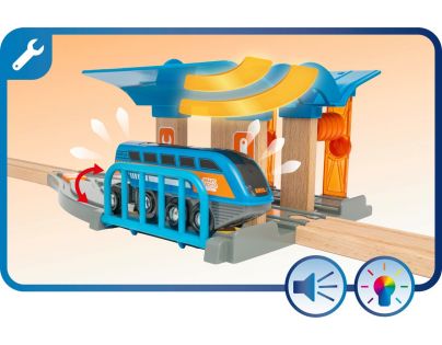 Brio World Smart Tech Sound Deluxe sada s akčními tunely