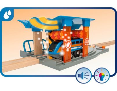 Brio World Smart Tech Sound Deluxe sada s akčními tunely