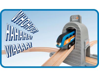 Brio World Smart Tech Sound Deluxe sada s akčními tunely