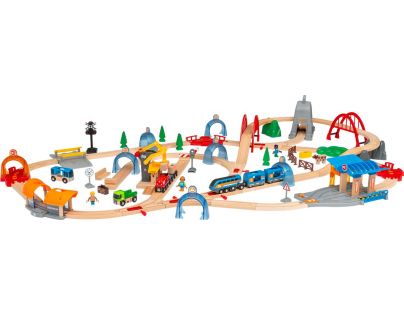 Brio World Smart Tech Sound Deluxe sada s akčními tunely