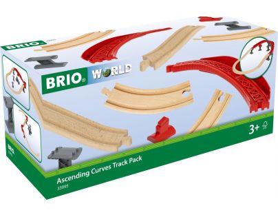 Brio World Set stoupajících kolejí