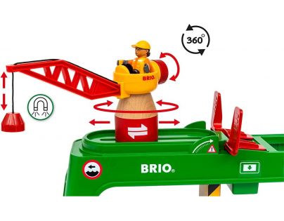 Brio World Nákladní jeřáb