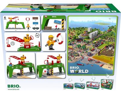 Brio World Nákladní jeřáb