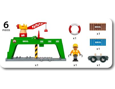 Brio World Nákladní jeřáb