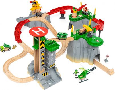 Brio World Přepravní vysokohorská vlaková sada