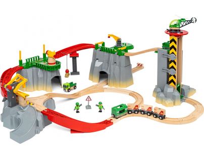Brio World Přepravní vysokohorská vlaková sada