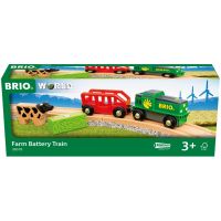 Brio World Farmářský vlak na baterie 6