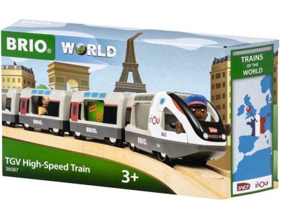 Brio World Edice Světové vlaky: Vysokorychlostní vlak TGV