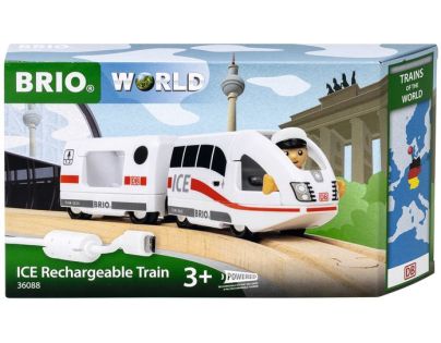 Brio World Edice Světové vlaky: ICE Dobíjecí vlak na baterie