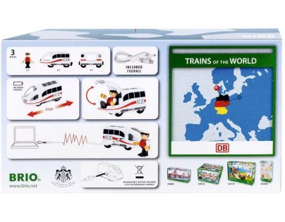Brio World Edice Světové vlaky: ICE Dobíjecí vlak na baterie