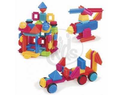 Bristle Blocks Stavebnice 112 ks v krabici