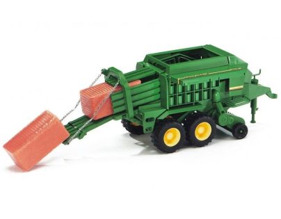 Bruder 02017 Přívěs balíkovač John Deere - Poškozený obal