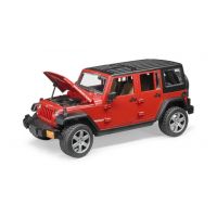 Bruder 02525 Jeep Wrangler Unlimited Rubicon červený 2
