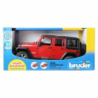Bruder 02525 Jeep Wrangler Unlimited Rubicon červený 5