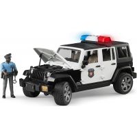 Bruder 02527 Policejní Jeep Wrangler s figurkou 2