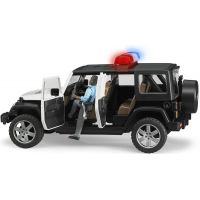 Bruder 02527 Policejní Jeep Wrangler s figurkou 3