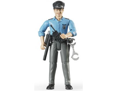 Bruder 02595 Policejní Land Rover s figurkou