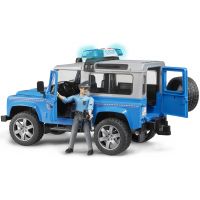 Bruder 02597 Policejní Land Rover Defender s policistou 3