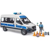 Bruder 02683 Mercedes-Benz Sprinter Policejní s houkačkou