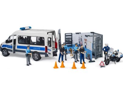 Bruder 02683 Mercedes-Benz Sprinter Policejní s houkačkou