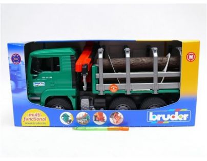 Bruder 02769 MAN nákladní auto na svoz dřeva