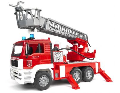 Bruder 02771 Hasiči MAN požární žebřík+maják+zvuk - Poškozený obal