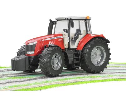 Bruder 03046 Traktor Massey Ferguson 7624 - Poškozený obal