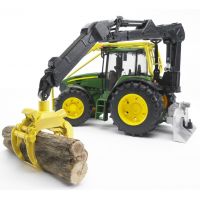 BRUDER 03053 - Lesní traktor JOHN DEERE 2