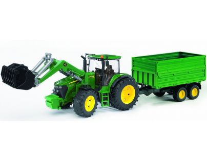 Bruder 03055 Traktor John Deere 7930 + vůz - Poškozený obal