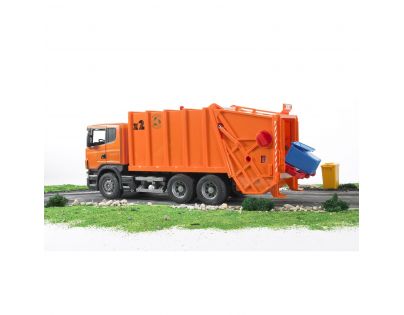 Bruder 03560 Popelář Nákladní auto Scania - Poškozený obal