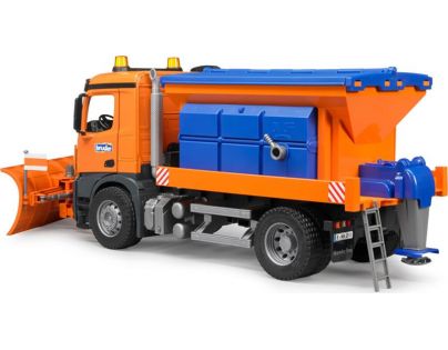 Bruder 03685 Mercedes Benz Arocs zimní údržba - Poškozený obal