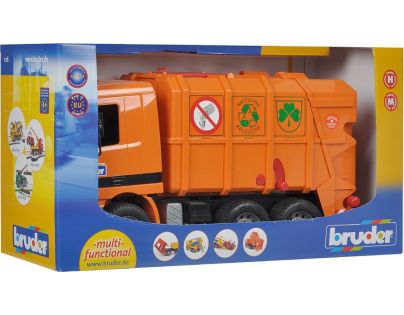Bruder 1667 Mercedes-Benz Actros popelář