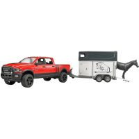 Bruder 2501 Pick up Ram 2500 + přívěs s koněm 1:16 - Poškozený obal 3