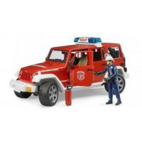 Bruder 2528 Jeep Wrangler Rubicon hasičský s figurkou a příslušenstvím 1:16 3