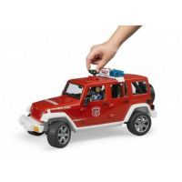 Bruder 2528 Jeep Wrangler Rubicon hasičský s figurkou a příslušenstvím 1:16 4