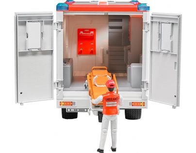 Bruder 2536 Mercedes Sprinter sanitka s řidičem 1:16