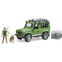 Bruder Land Rover lesník a pes s výstrojí 1:16 2