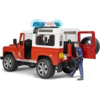 Bruder 2596 Land Rover Defender Hasičské zásahové s figurkou hasiče 4