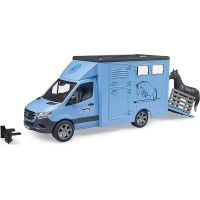 Bruder 2674 Mercedes Benz Sprinter přeprava koní 1:16 - Poškozený obal
