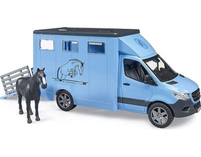 Bruder 2674 Mercedes Benz Sprinter přeprava koní 1:16 - Poškozený obal