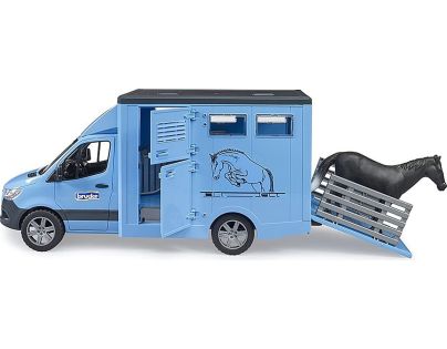 Bruder 2674 Mercedes Benz Sprinter přeprava koní 1:16 - Poškozený obal