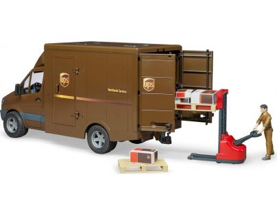 Bruder 2678 Mercedes Benz Sprinter UPS  s příslušenstvím 1:16