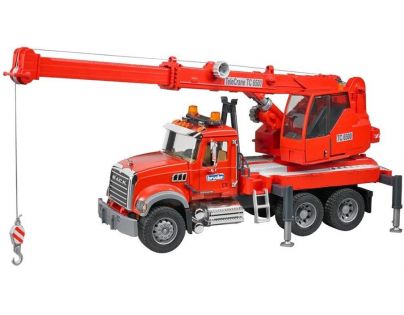 Bruder 2826 Mack Autojeřáb Hasiči